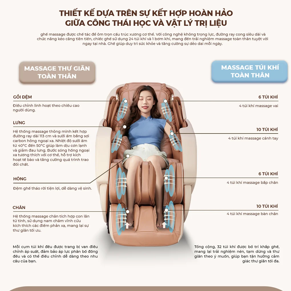 Ghế Massage Poongsan MCP-300 12