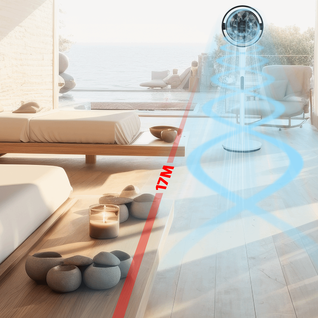 Quạt Đứng Toshiba F-DSC80XVN(W) 11