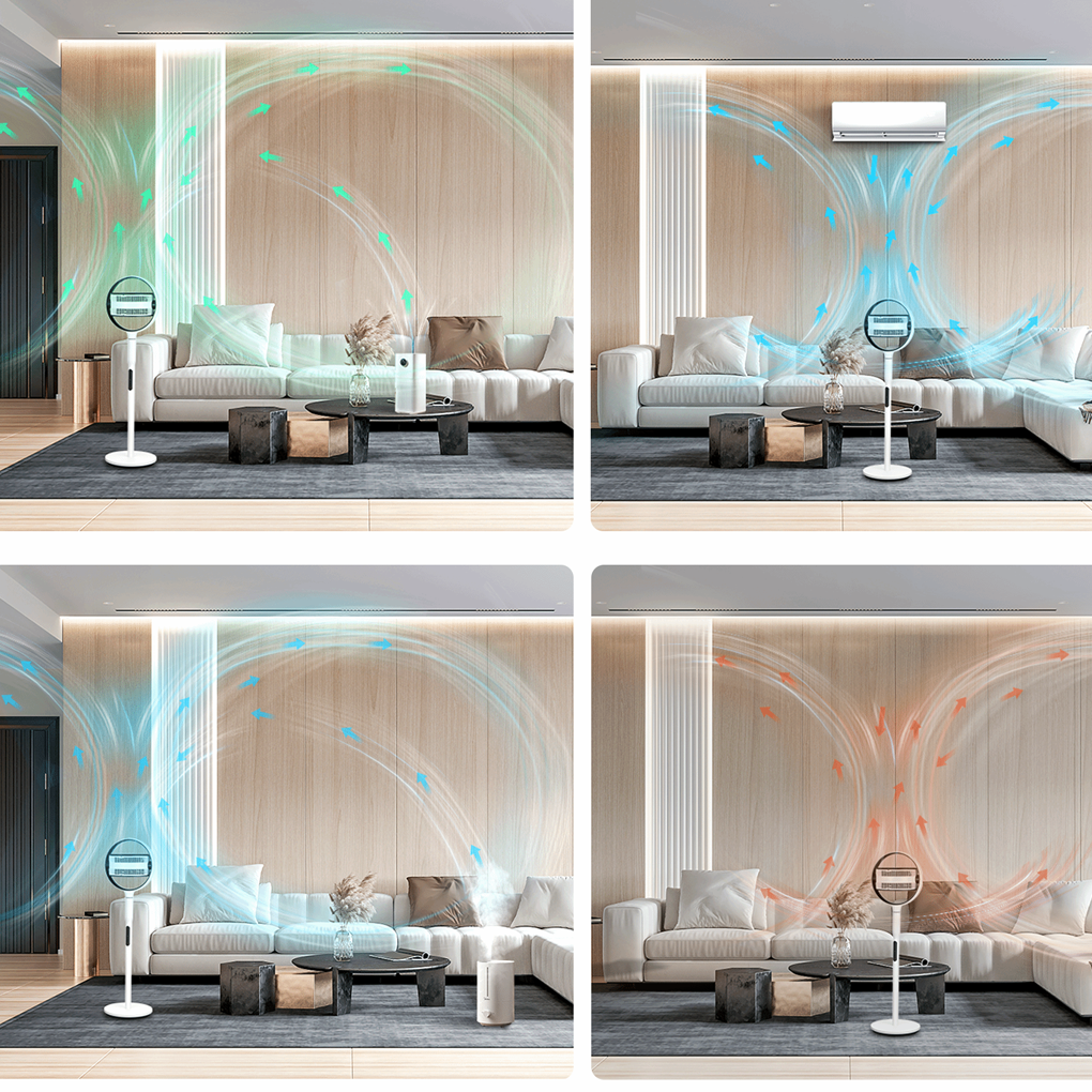 Quạt Đứng Toshiba F-DSC80XVN(W) 12