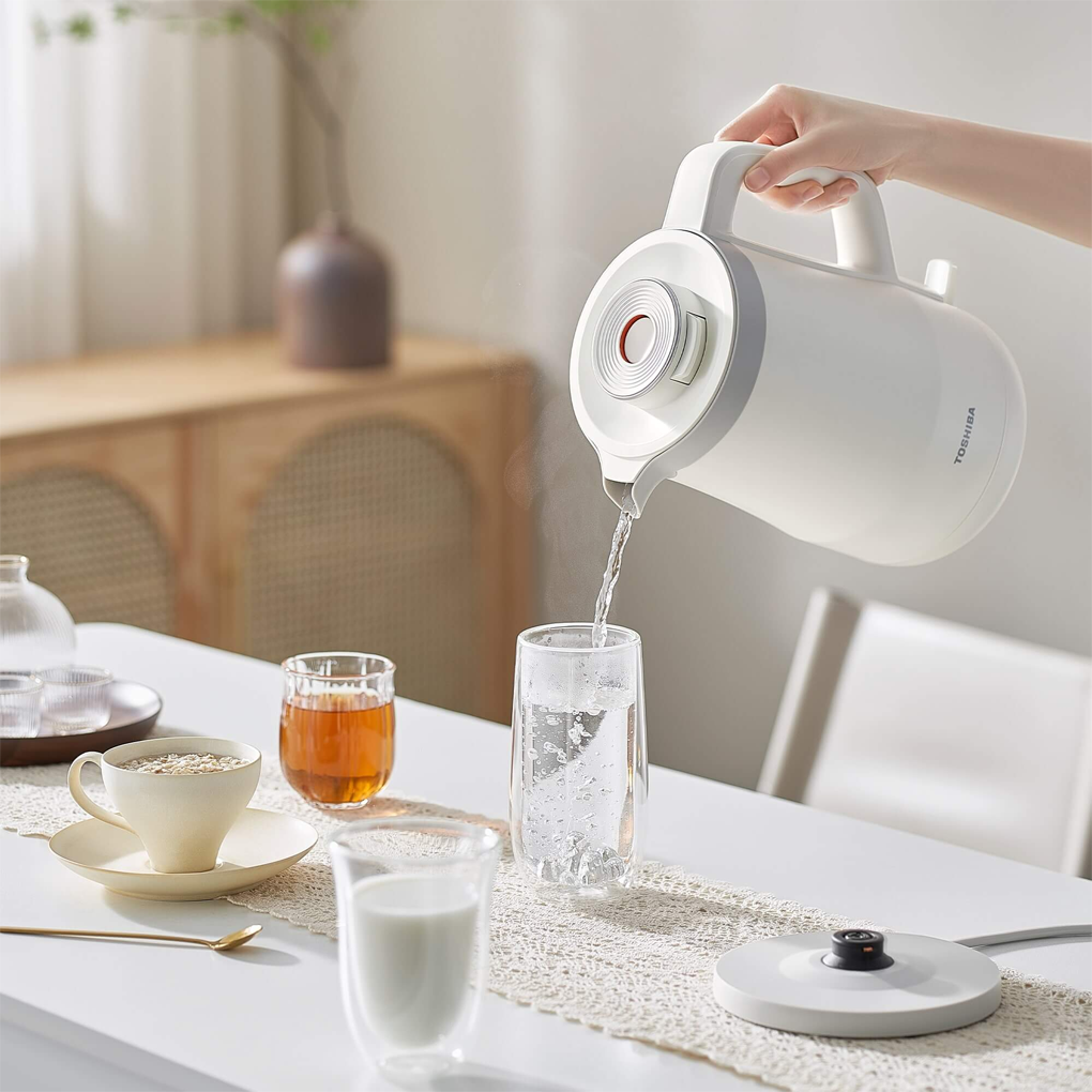 Bình Đun Siêu Tốc Chống Tràn Toshiba KT-15DRTVN(H) 1.5 Lít 16