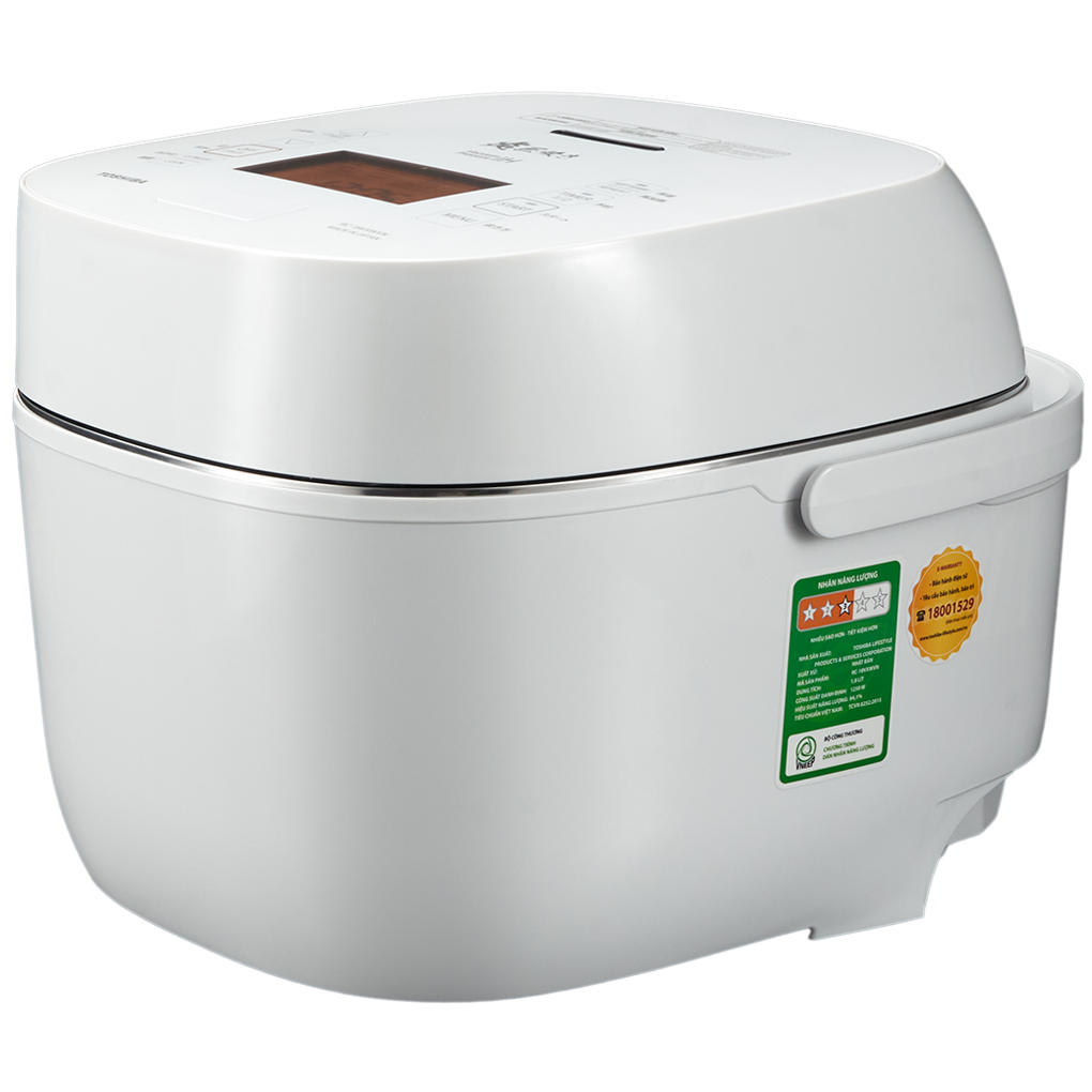 Nồi Cơm Cao Tần Áp Suất Chân Không Toshiba RC-18VXWVN(W) 1.8 Lít - Xuất Xứ Nhật Bản 11