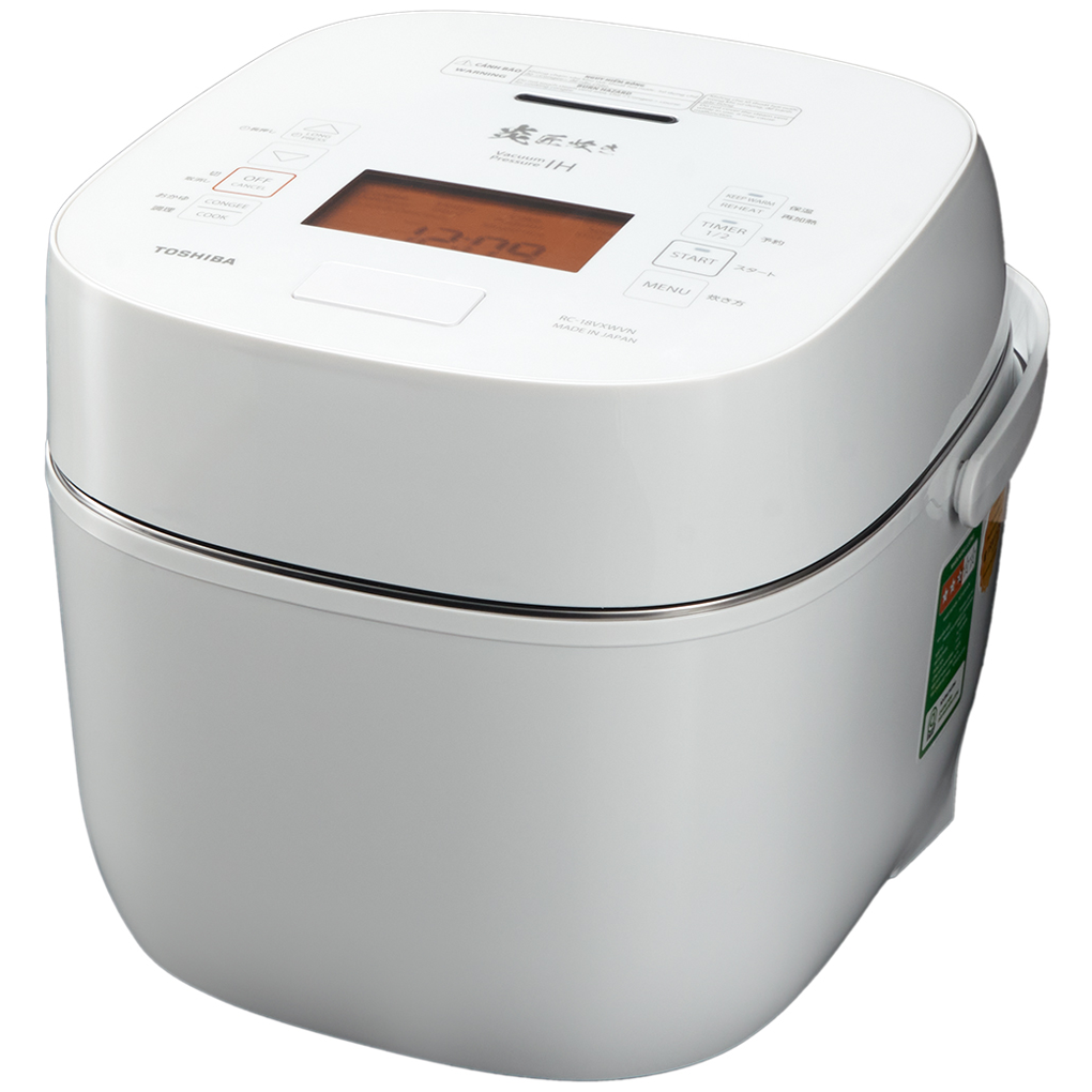 Nồi Cơm Cao Tần Áp Suất Chân Không Toshiba RC-18VXWVN(W) 1.8 Lít - Xuất Xứ Nhật Bản 6