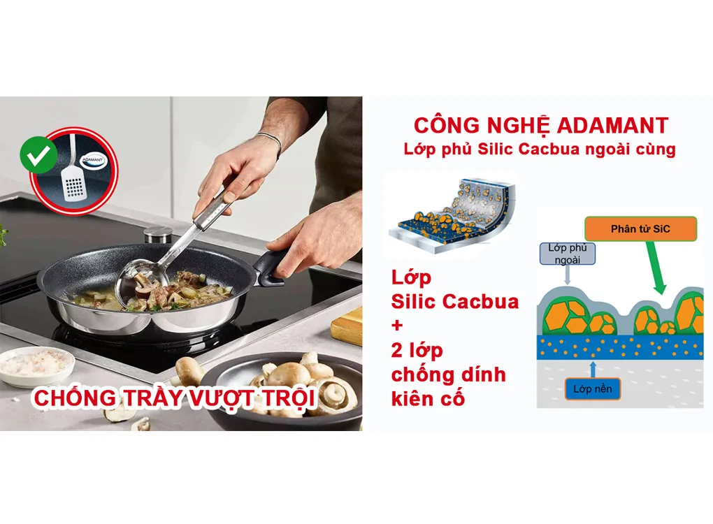 Chảo Fissler Adamant Premium 26cm - Xuất Xứ Đức 3