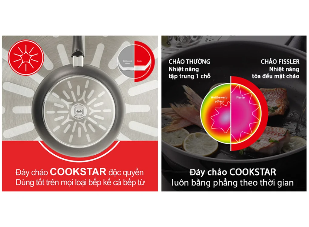 Chảo Fissler Adamant Premium 26cm - Xuất Xứ Đức 4