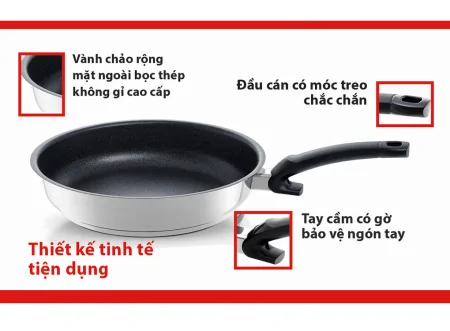 Chảo Fissler Adamant Premium 26cm - Xuất Xứ Đức 5