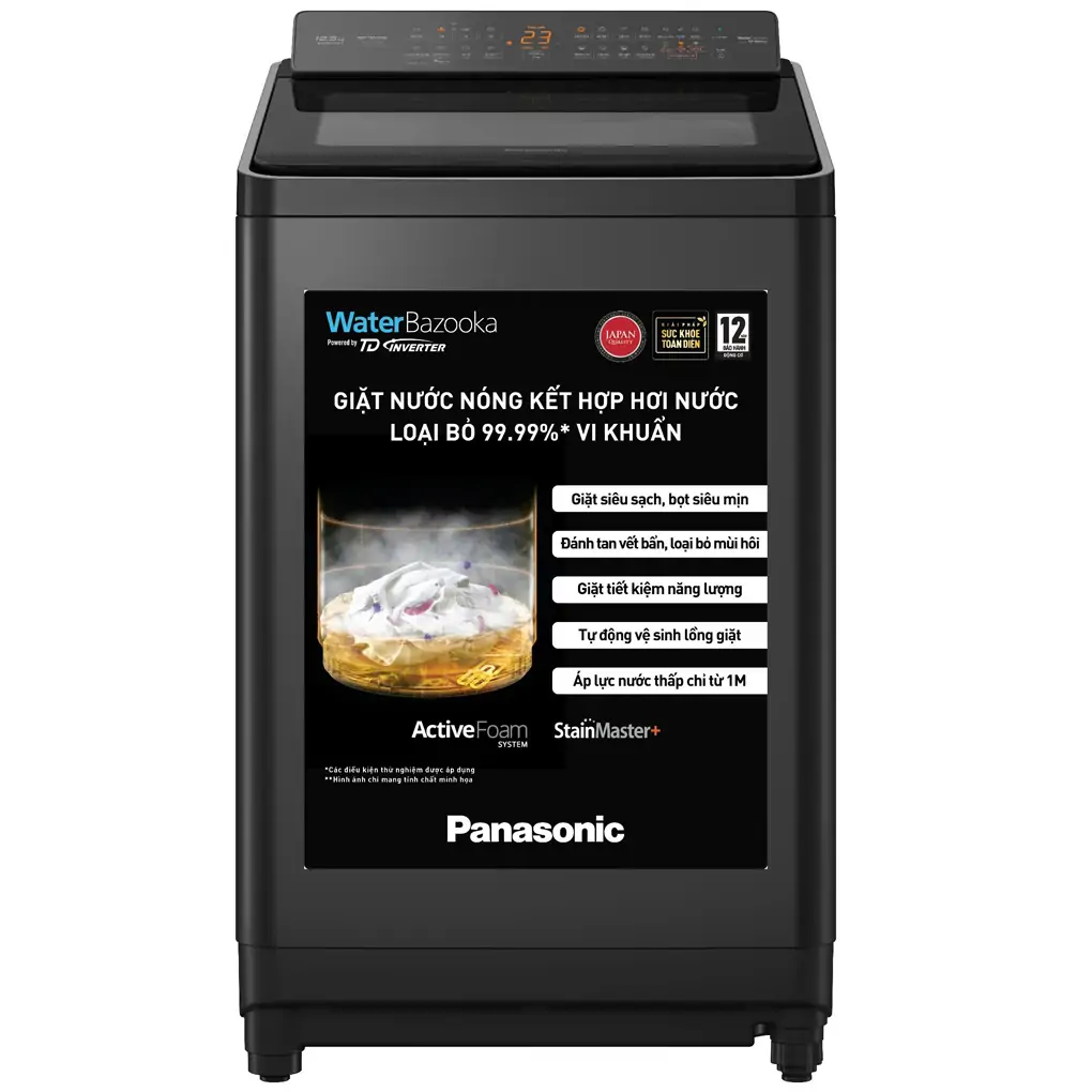 Máy Giặt Panasonic Inverter 12.5 Kg NA-FD125V3BV