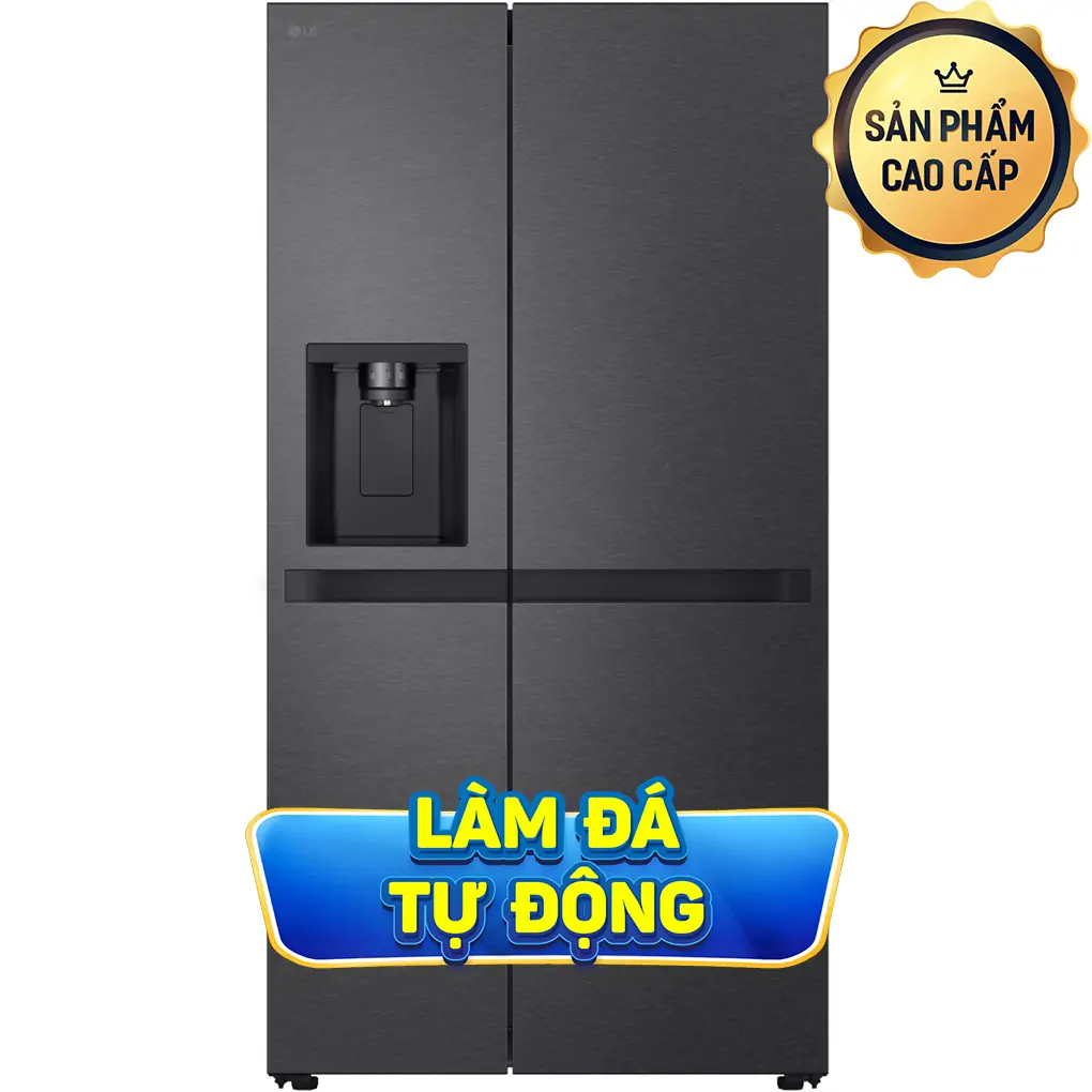 Tủ Lạnh LG Inverter 641 Lít LSI63BLMA