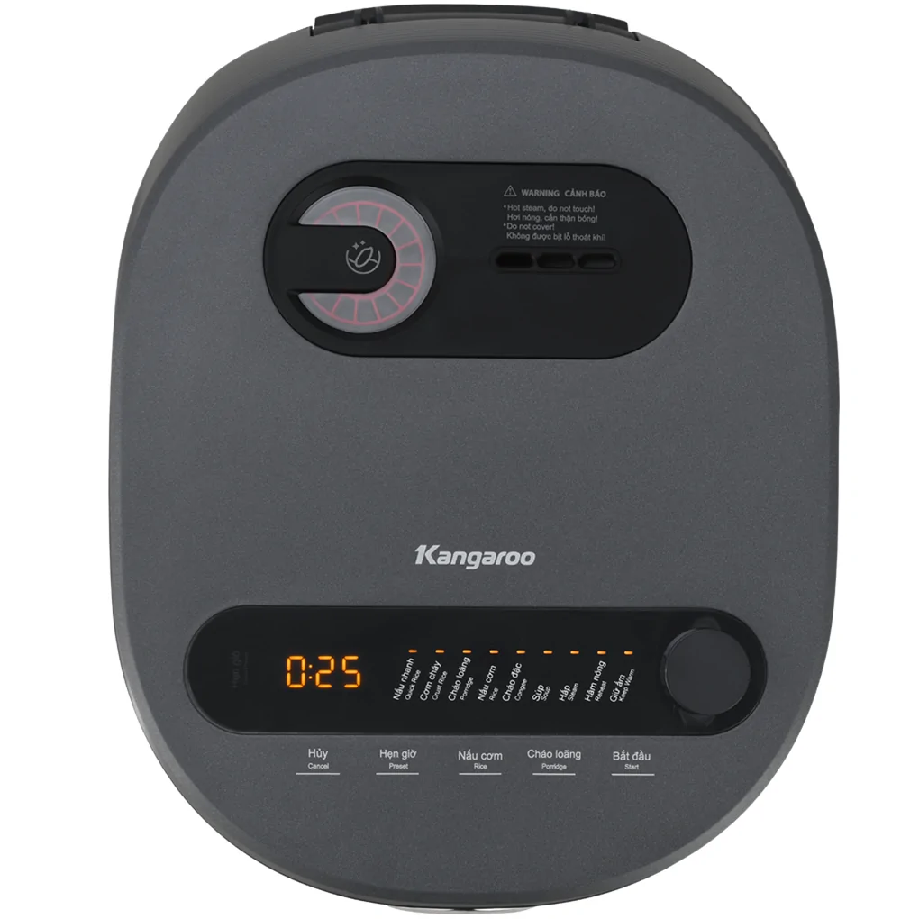 Nồi Cơm Điện Cao Tần Kangaroo KG18RIH2 1.8 Lít 5