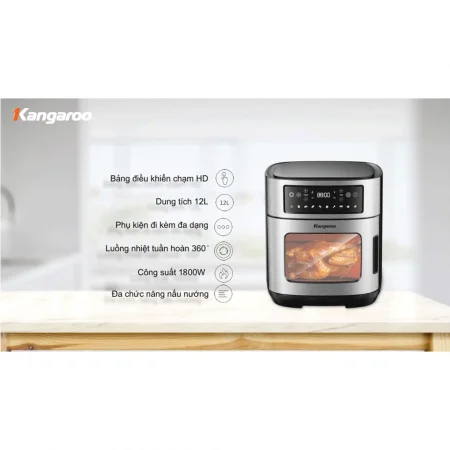 Lò Chiên Không Dầu 12 Lít Kangaroo KG12AF1A 10
