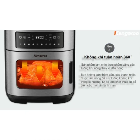 Lò Chiên Không Dầu 12 Lít Kangaroo KG12AF1A 13