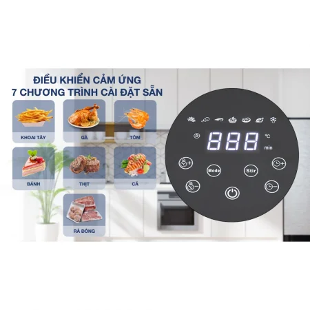 Nồi Chiên Không Dầu 6.5 Lít Kangaroo KG65AF 7