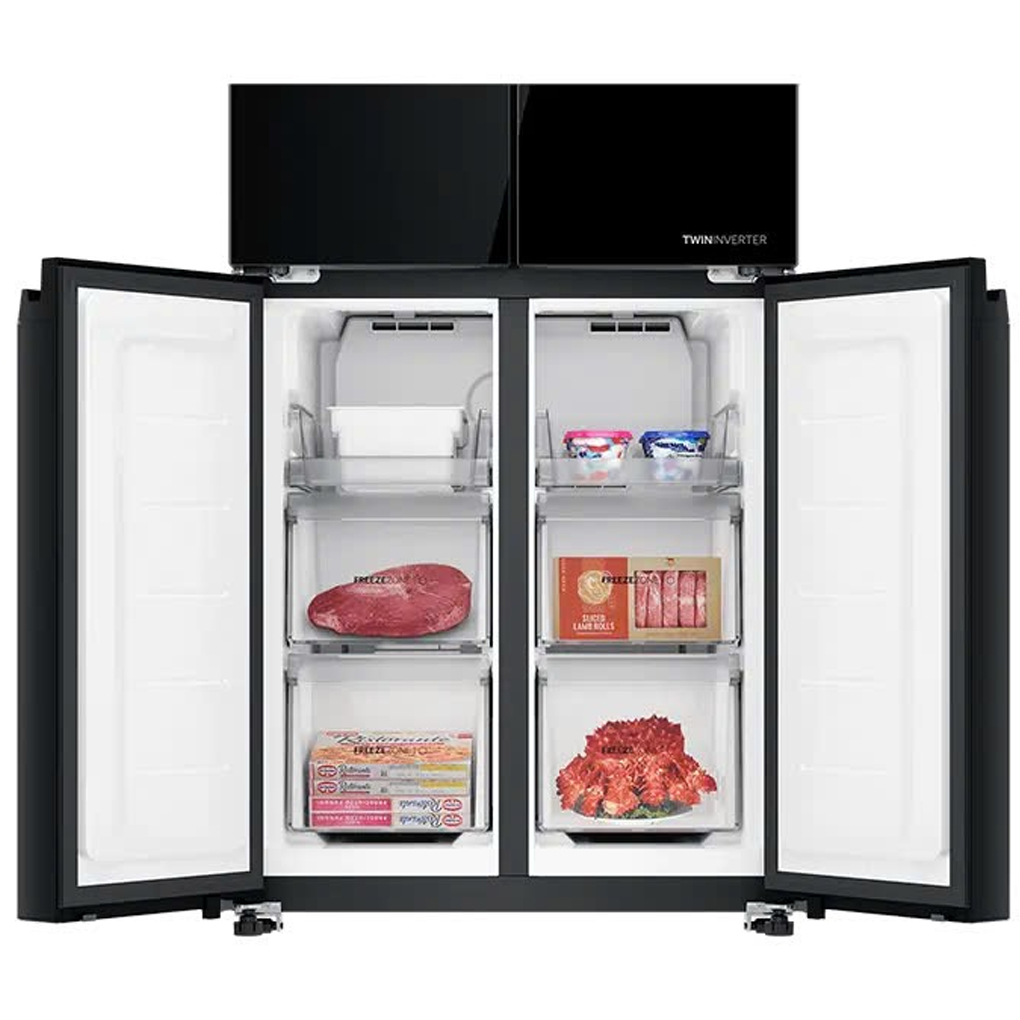 Tủ Lạnh Aqua Inverter 410 Lít AQR-M466XA(GB) 4