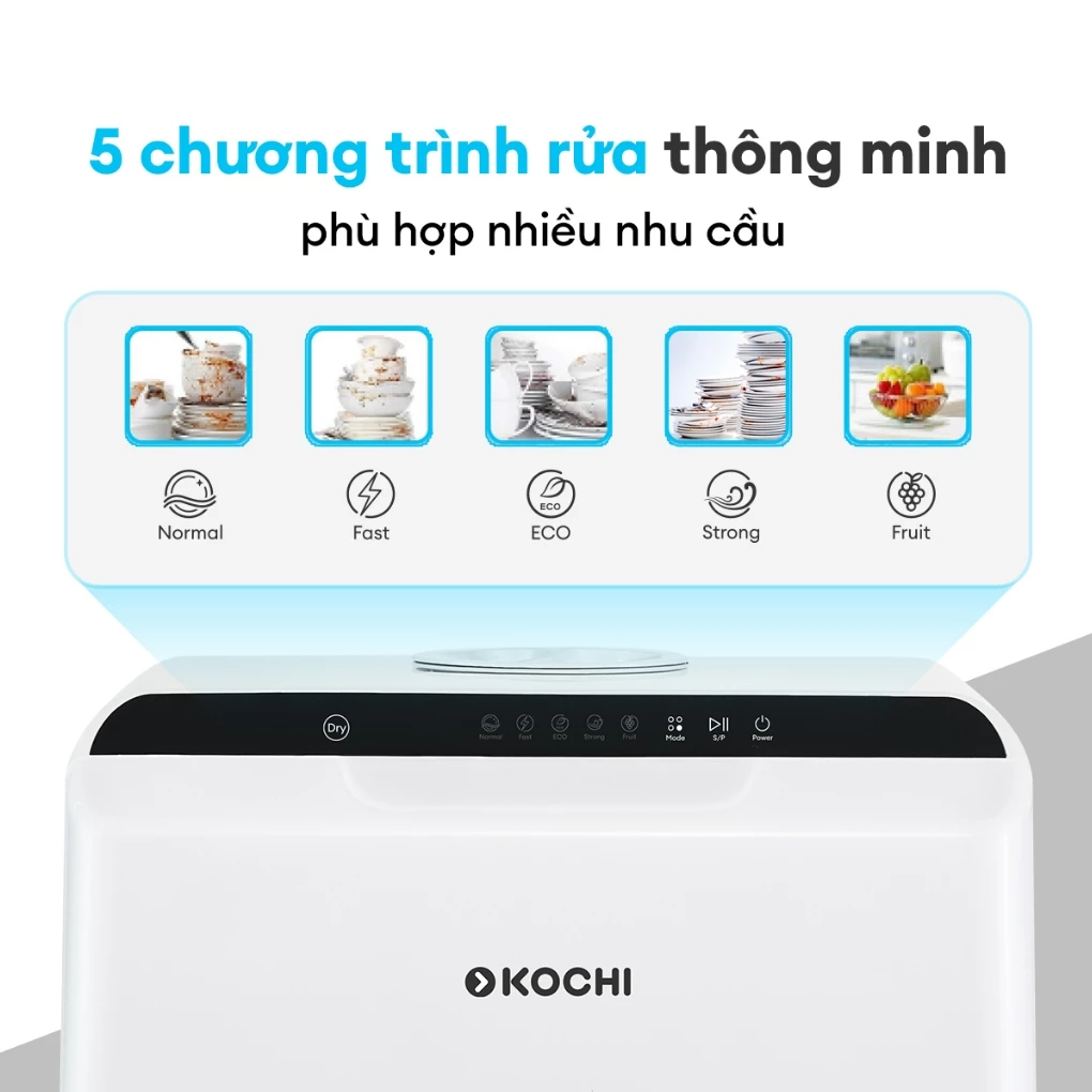 Máy Rửa Chén Kochi DW-C300VN 6
