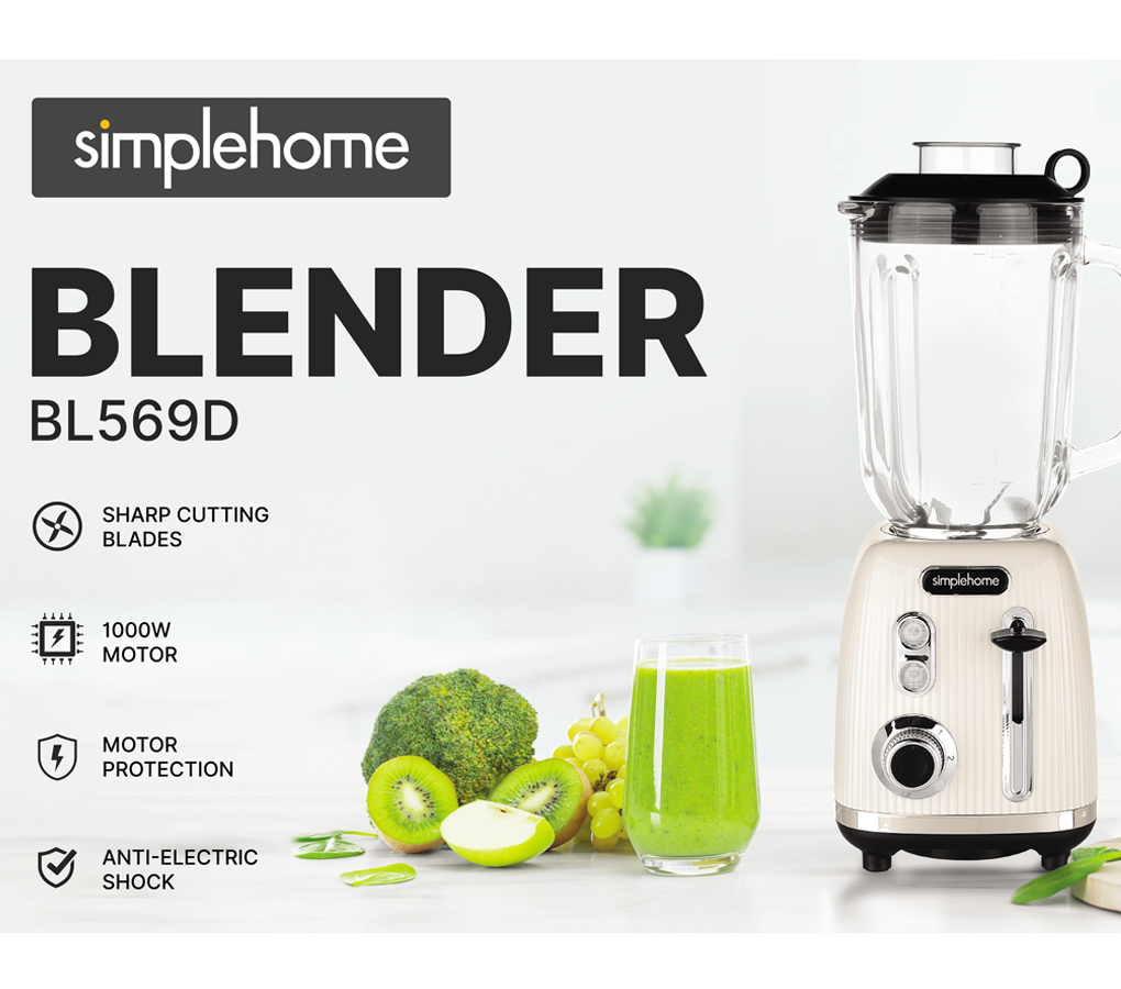 Máy Xay Sinh Tố Simplehome BL569D 1.5 Lít 1000W 3