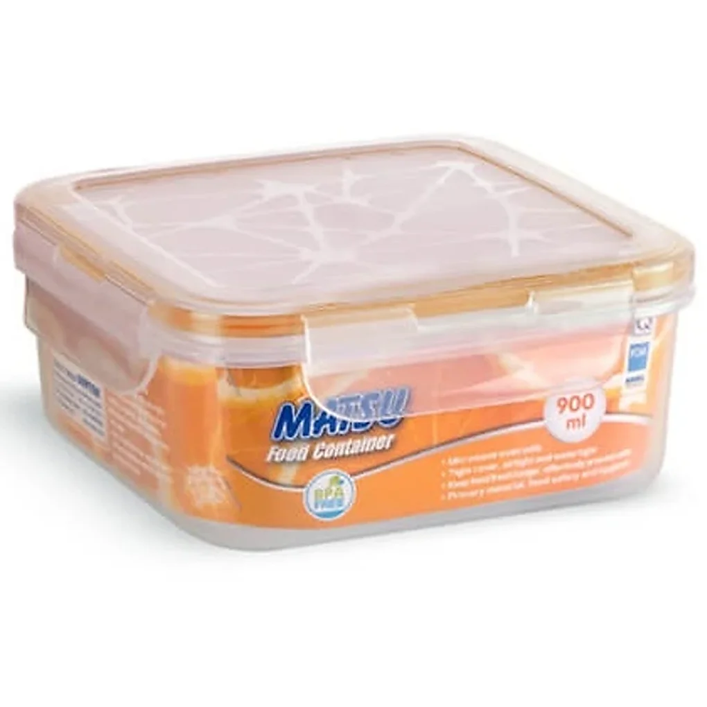Hộp Thực Phẩm Vuông Matsu Duy Tân 900ml