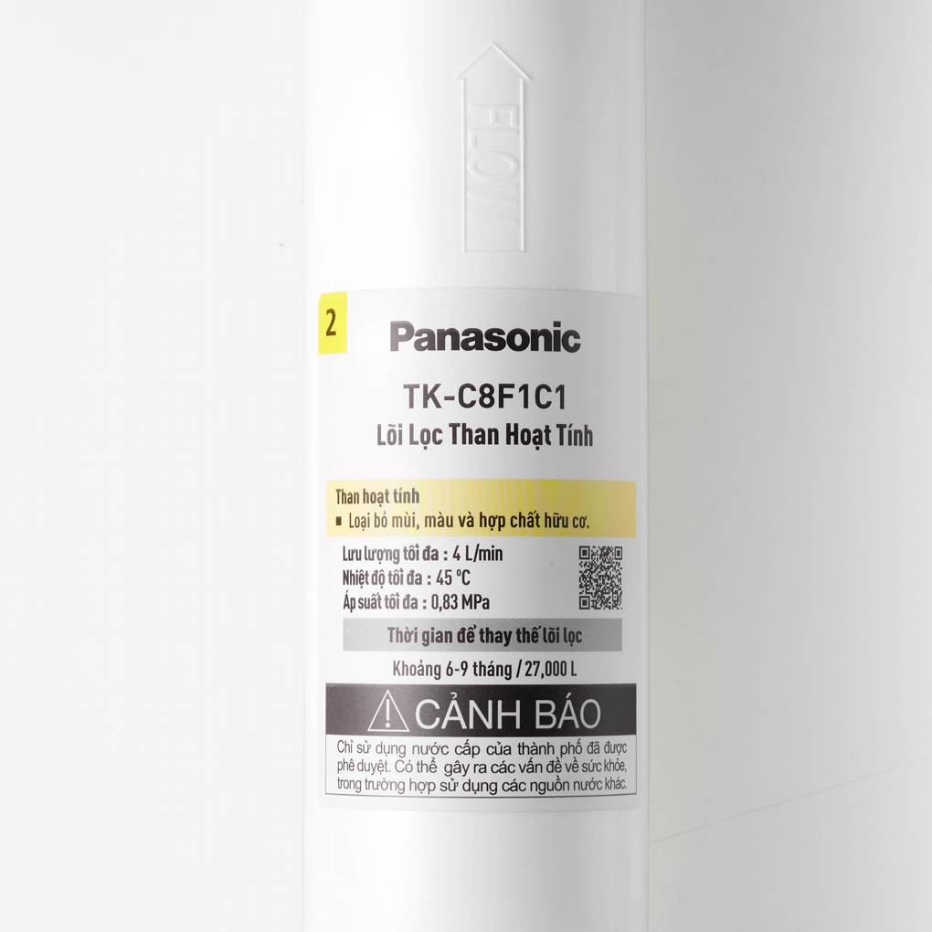 Lõi Lọc Nước Panasonic Than Hoạt Tính TK-C8F1C1-VN 2