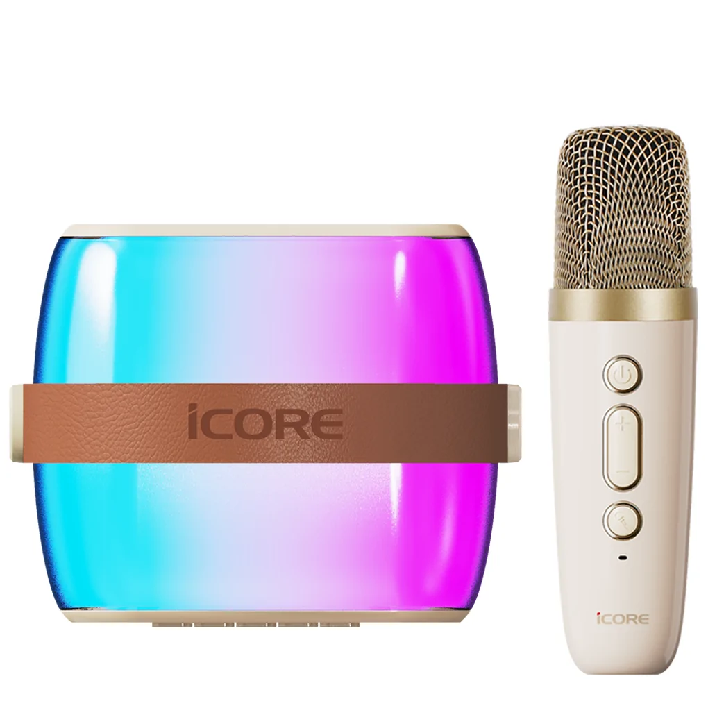 Bộ Loa Karaoke Mini Bluetooth iCore ISM59 Kèm 1 Micro 1