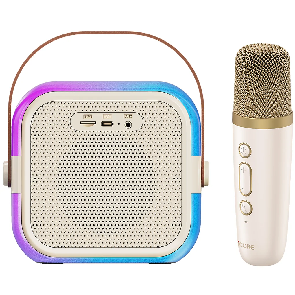 Bộ Loa Karaoke Mini Bluetooth iCore ISM59 Kèm 1 Micro 2