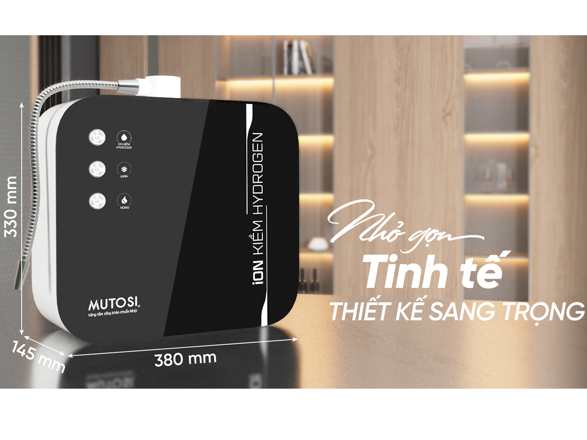 Máy Nóng Lạnh Ion Kiềm Hydrogen Mutosi MD-199H 9