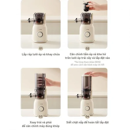 Máy Ép Chậm Joyoung JSJ-550 800ml 13