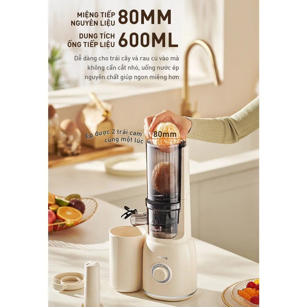 Máy Ép Chậm Joyoung JSJ-550 800ml 8