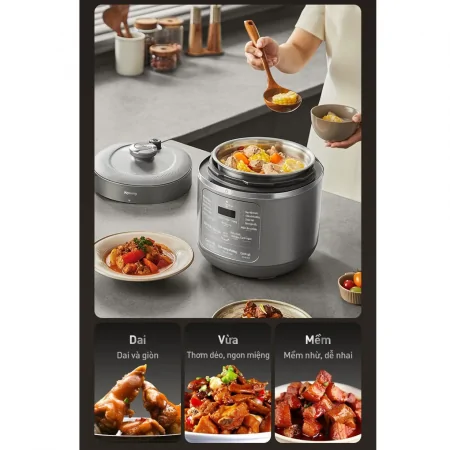 Nồi Cơm Áp Suất Điện Tử Joyoung JHPC-5039 5 Lít 12