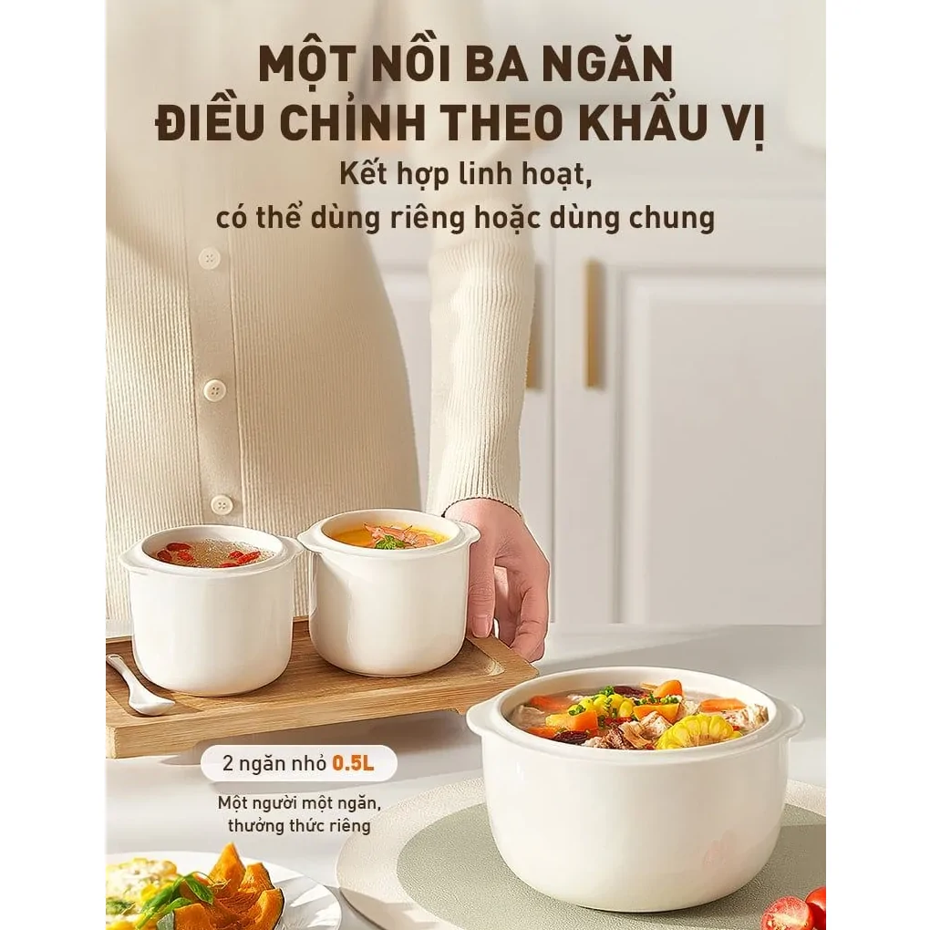 Nồi Nấu Chậm Joyoung JSC-187 1.8 Lít 11