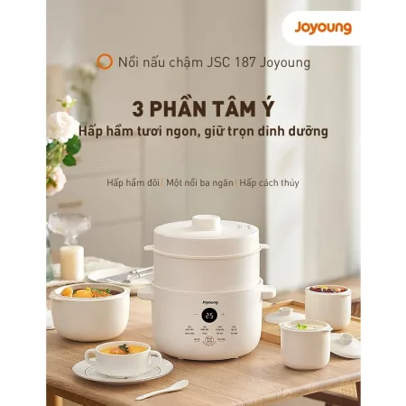 Nồi Nấu Chậm Joyoung JSC-187 1.8 Lít 8