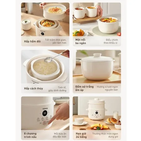 Nồi Nấu Chậm Joyoung JSC-187 1.8 Lít 9
