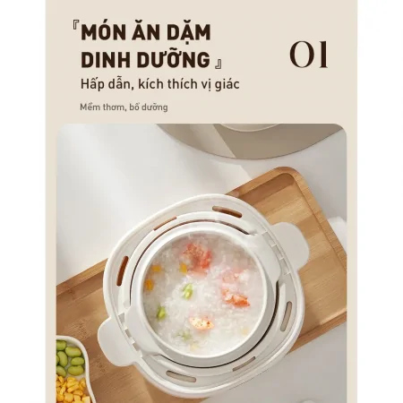 Nồi Nấu Chậm Joyoung JSC-107 1.0 Lít 13