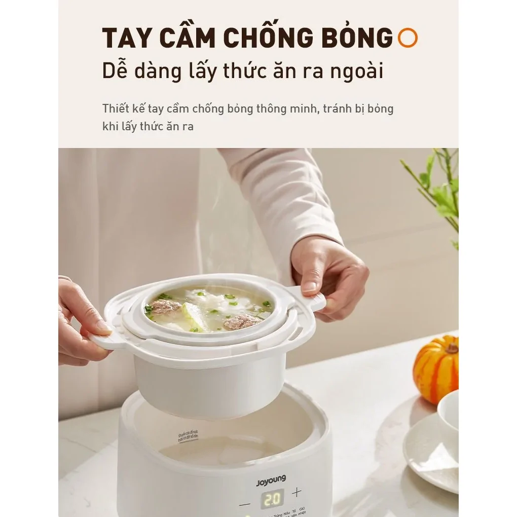 Nồi Nấu Chậm Joyoung JSC-107 1.0 Lít 16