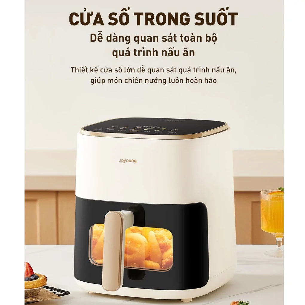Nồi Chiên Không Dầu Joyoung JAF-566 5.0 Lít 10