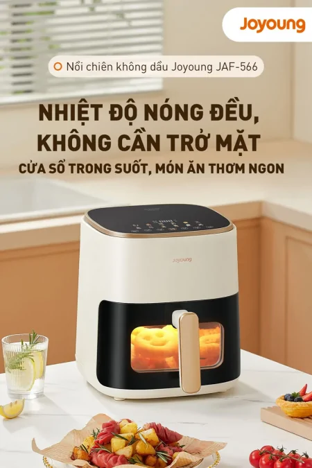 Nồi Chiên Không Dầu Joyoung JAF-566 5.0 Lít 5