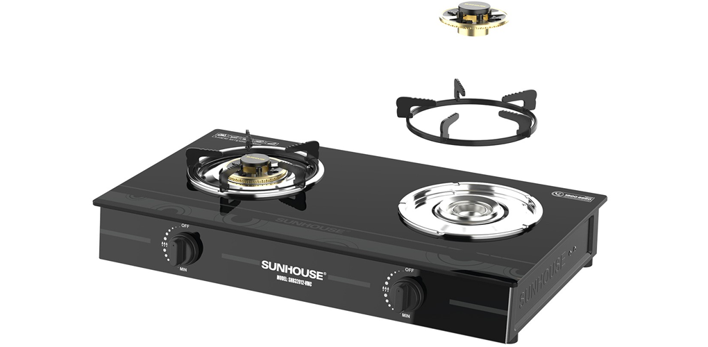 Bếp Gas Dương Kính Sunhouse SHB32012-VMC 4