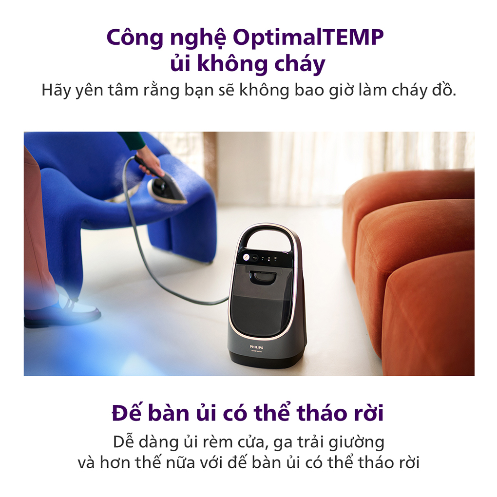 Bàn Ủi Hơi Nước Đứng Philips AIS8540/80 11