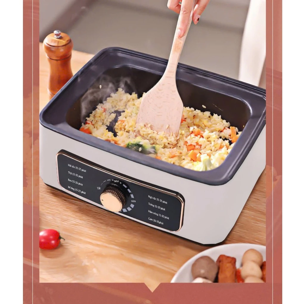 Nồi Lẩu Hấp Thủy Nhiệt Đa Năng Perfect PF-LH12 22 Lít 6