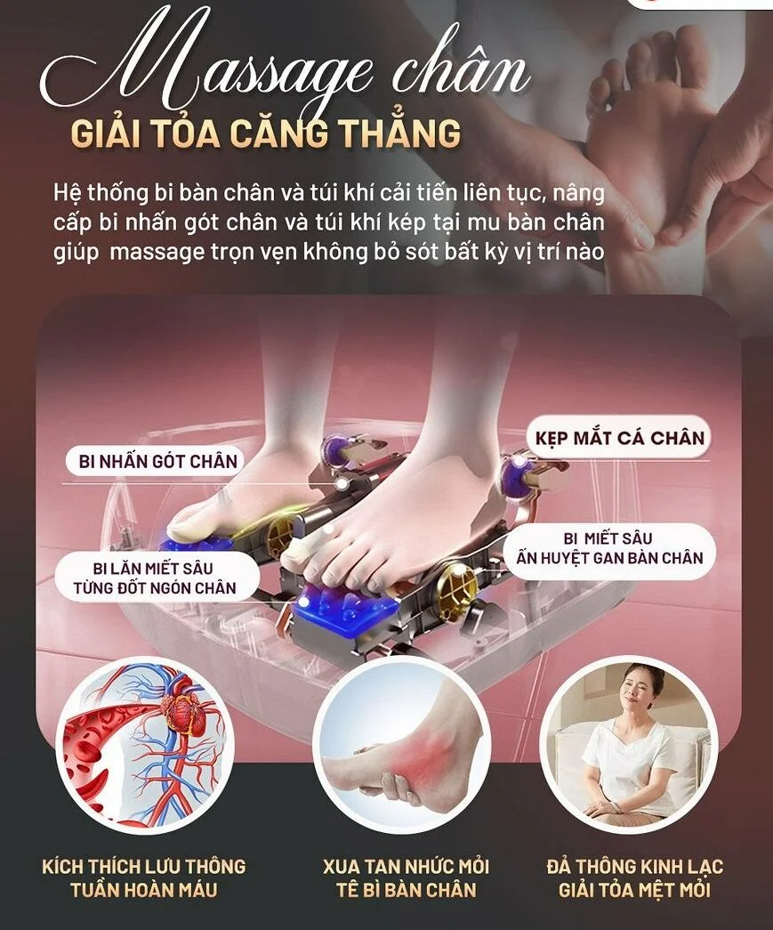 Ghế Massage Hero Flex H8811 6
