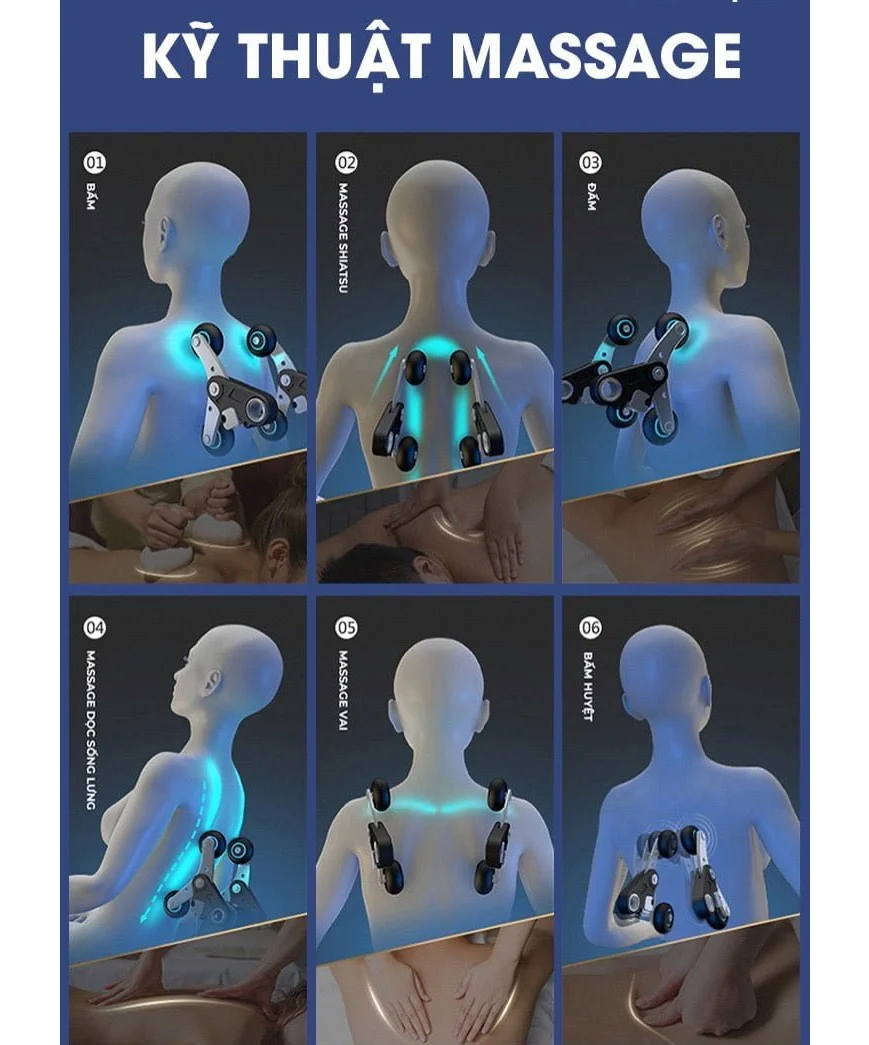 Ghế Massage Hero Flex H8811 7