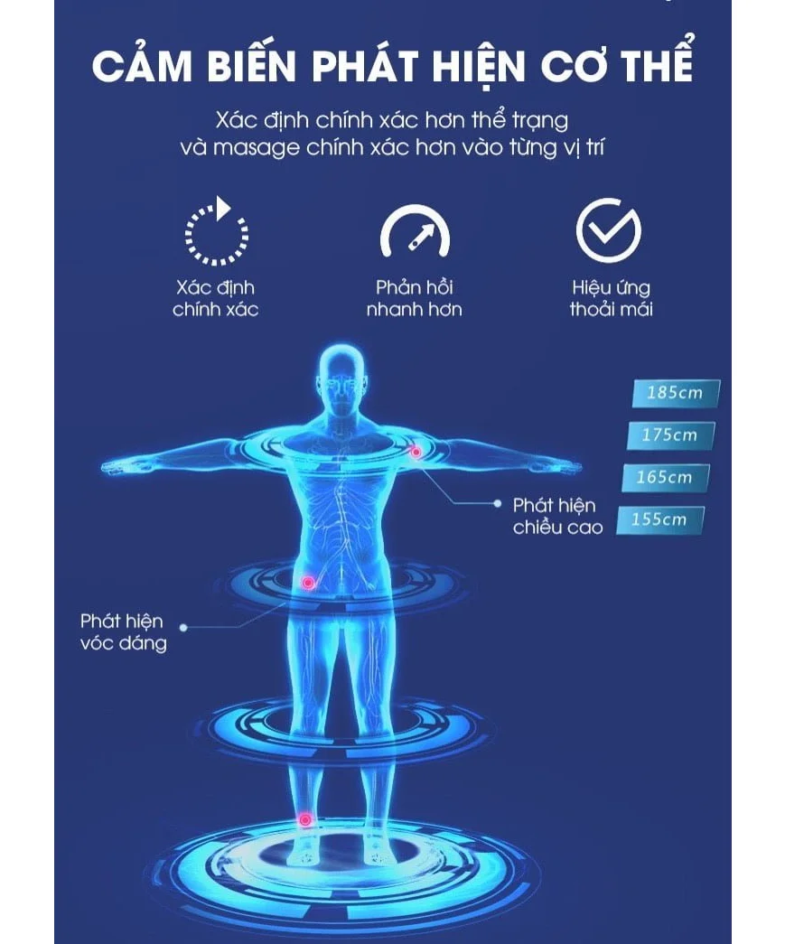 Ghế Massage Hero Flex H8811 8