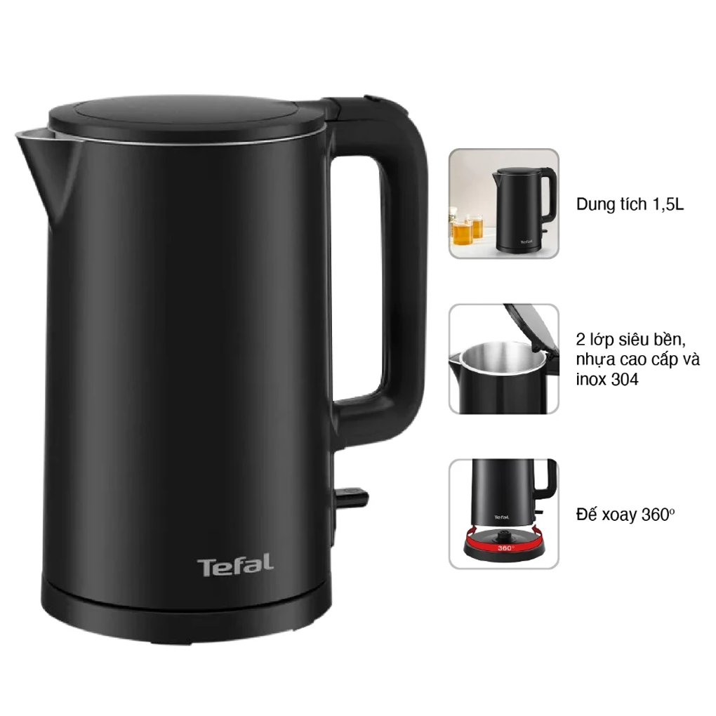 Bình Đun Siêu Tốc Tefal KO1408E0 1.5 Lít 2