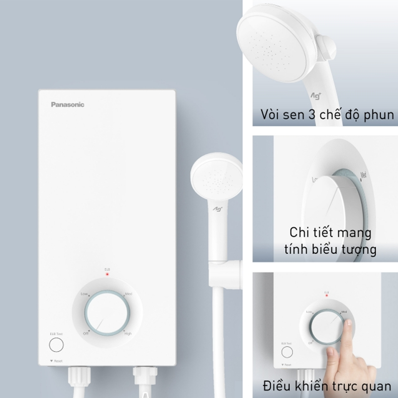Máy Nước Nóng Panasonic DH-3VS1VW 1