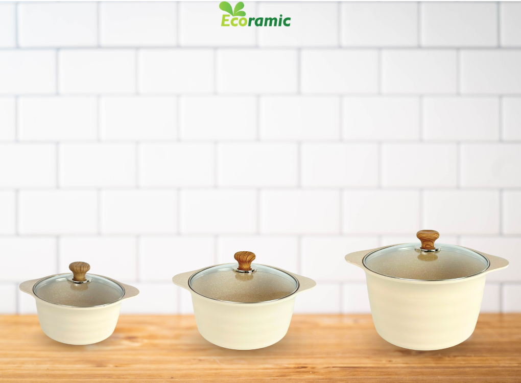 Bộ 4 Nồi Chảo Chống Dính Ecoramic EBLMIH4 3