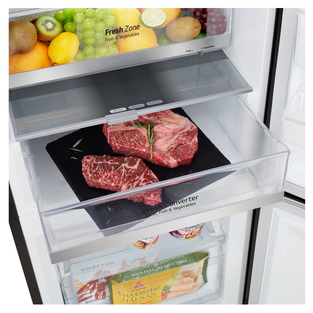 Tủ Lạnh LG Inverter 335 Lít LBB33BLGA 10