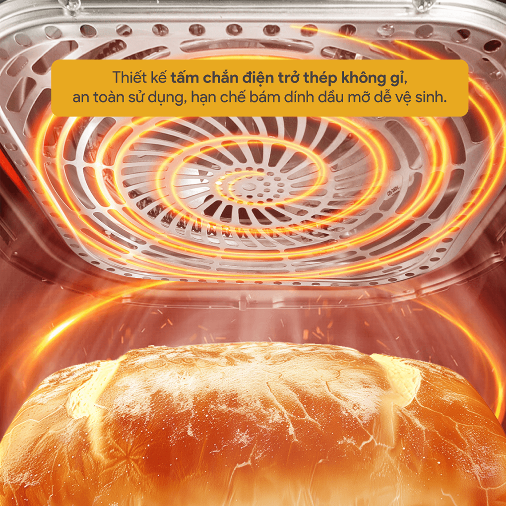 Nồi Chiên Không Dầu Bluestone 6.0 Lít AFB-5867 10