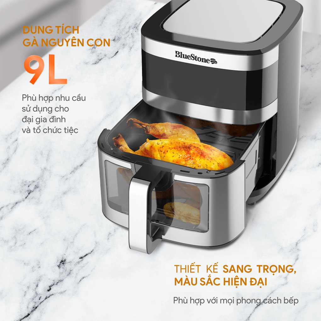 Nồi Chiên Không Dầu Bluestone 9.0 Lít AFB-5886 5