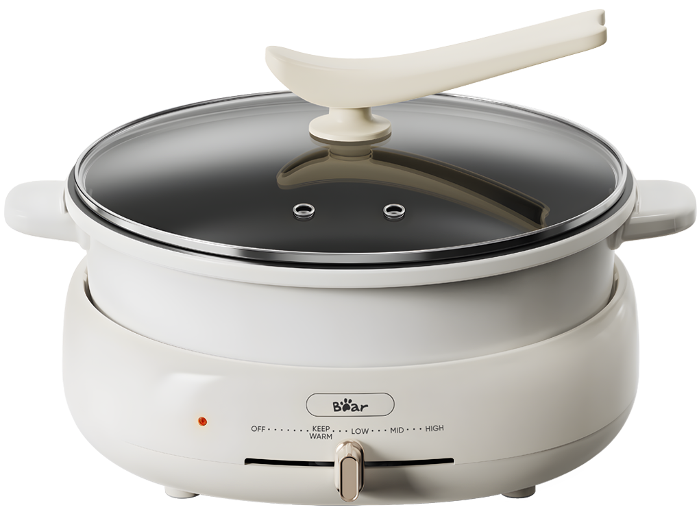 Nồi Lẩu Nướng Đa Năng Bear DHG-C40W2 9