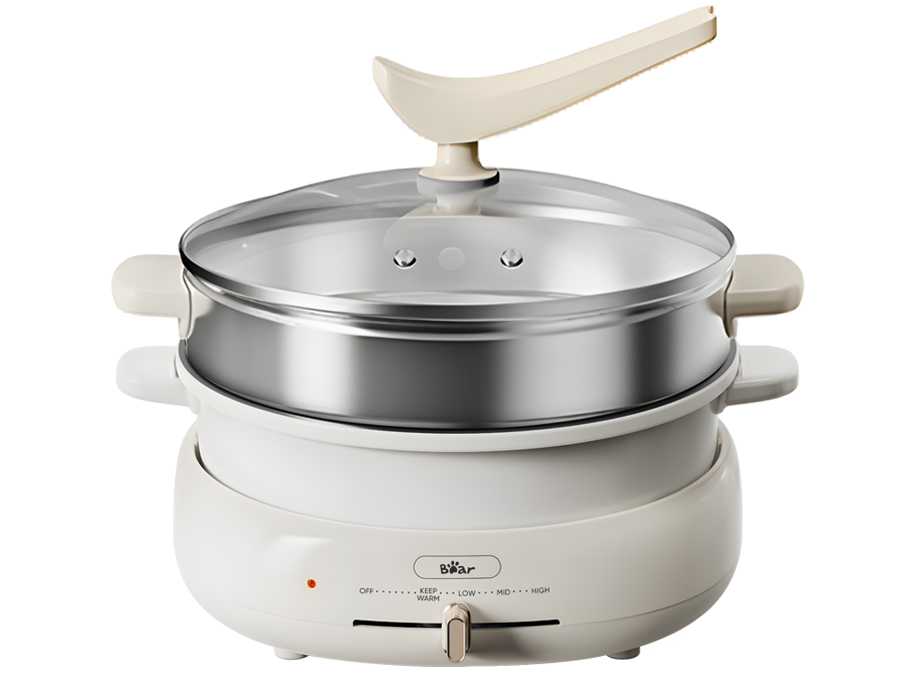 Nồi Lẩu Nướng Đa Năng Bear DHG-C40W2 8