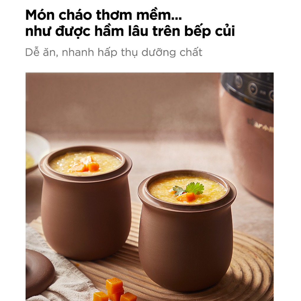 Nồi Nấu Chậm Bear DDZ-B45Z1 12