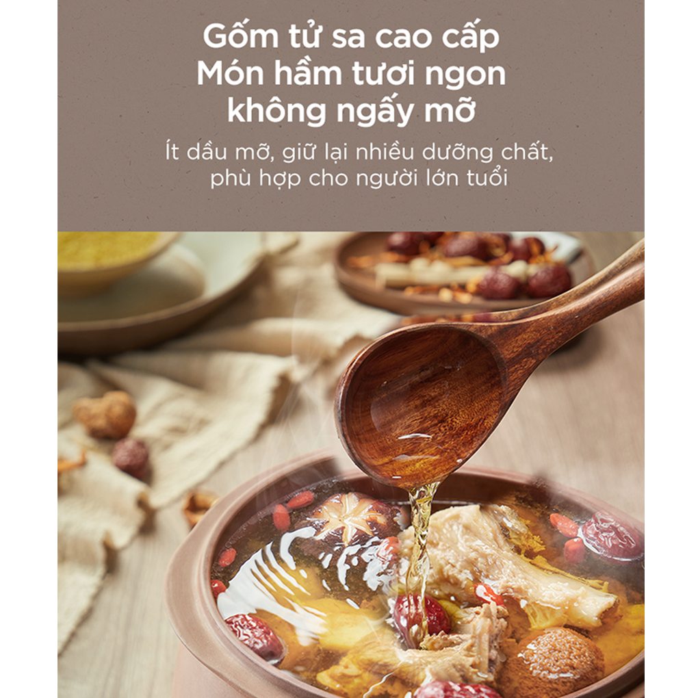 Nồi Nấu Chậm Bear DDZ-B45Z1 7