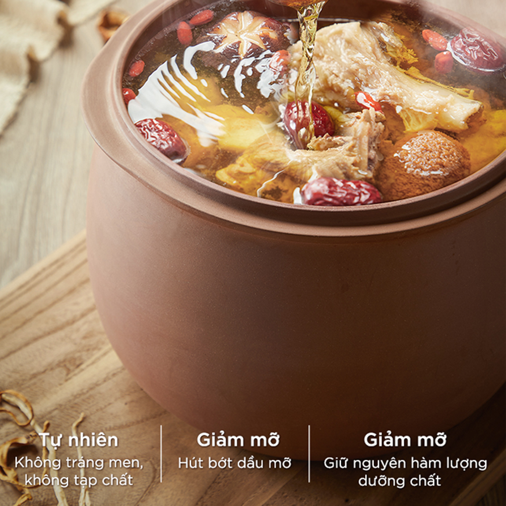 Nồi Nấu Chậm Bear DDZ-B45Z1 8